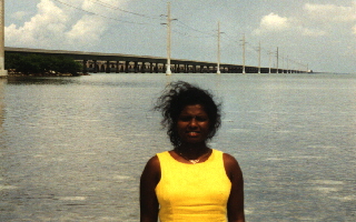 an der 7 Meilen Brcke, auf dem Weg nach Key West