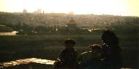auf dem lberg, mit Blick auf Jerusalem, Israel
